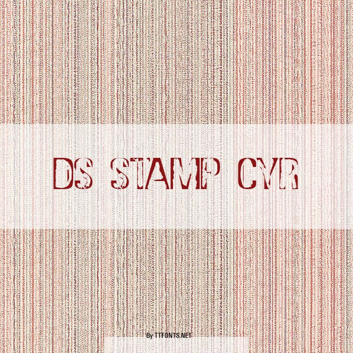 DS Stamp Cyr example